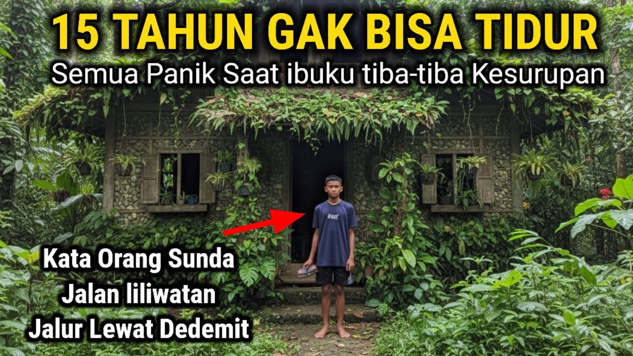 15 TAHUN GAK BISA TIDUR!! MEREKA BERANI BANGET TINGGAL DI RUMAH HANTU PINGGIR HUTAN PALING ANGKER
