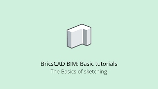 BricsCAD BIM Basics - The Basics of sketching