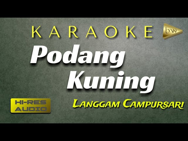 Podhang Kuning Karaoke Langgam Campursari set Gamelan Korg Pa600 + Lirik class=