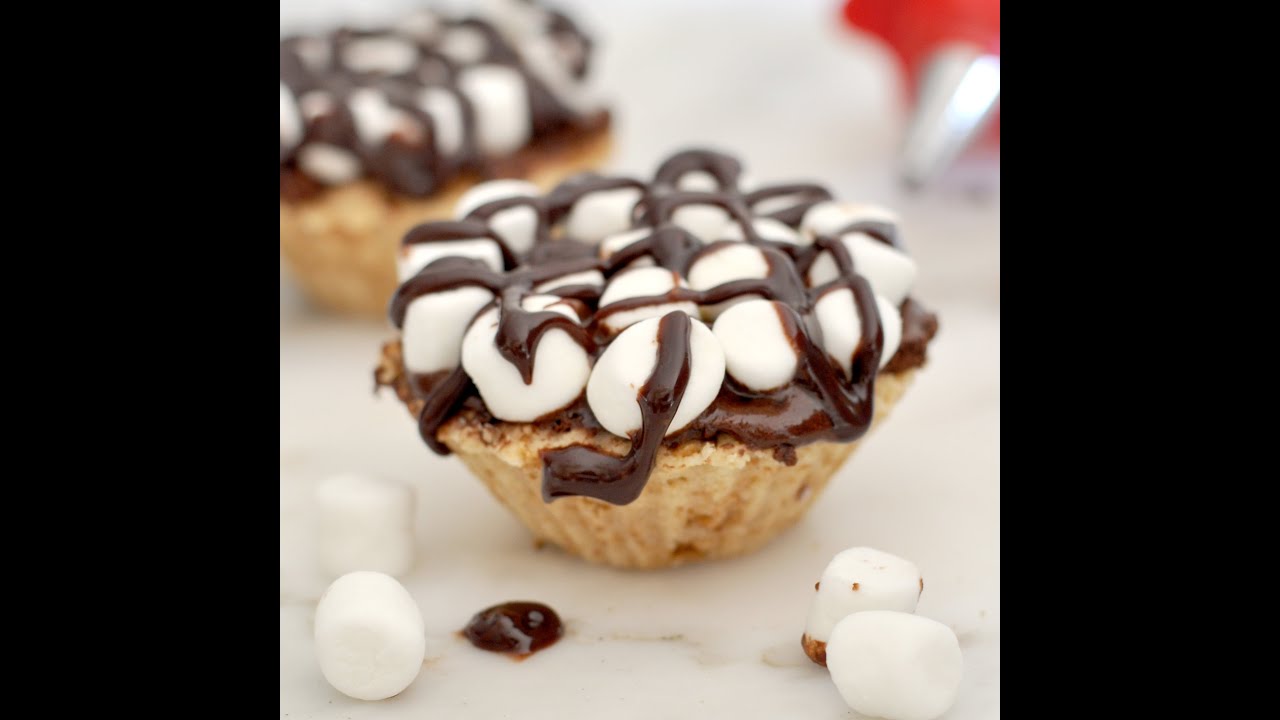 S'more Cookie Cups by Cooking with Manuela