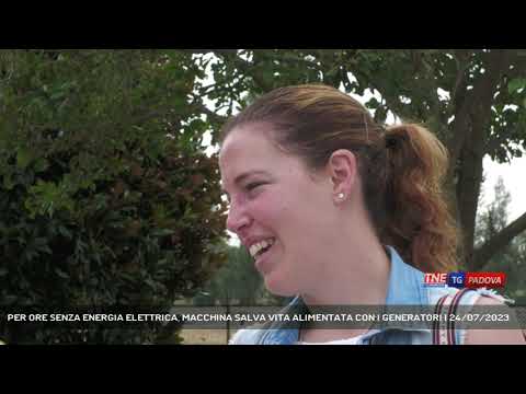 PER ORE SENZA ENERGIA ELETTRICA, MACCHINA SALVA VITA ALIMENTATA CON I GENERATORI | 24/07/2023
