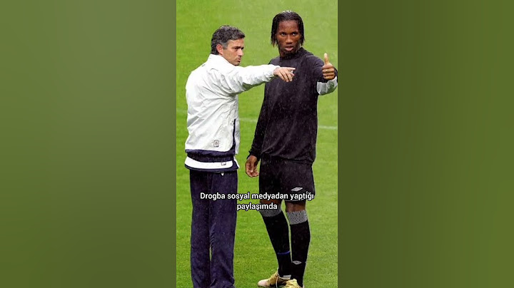 Galatasaraya Cevap Drogba'dan Geldi. #galatasaray #drogba