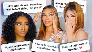 Giving My Followers Relationship Advice What Would We Do? W Thish & Taïxa