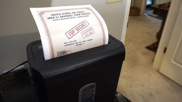 Review: Amazon Basics papierversnipperaar voor 6 vellen voor thuiskantoor