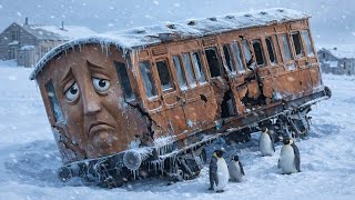 I Found Thomas Coach Clarabel In -71C Without Annie Abandoned And Alone Rusty To Restored Asmr
