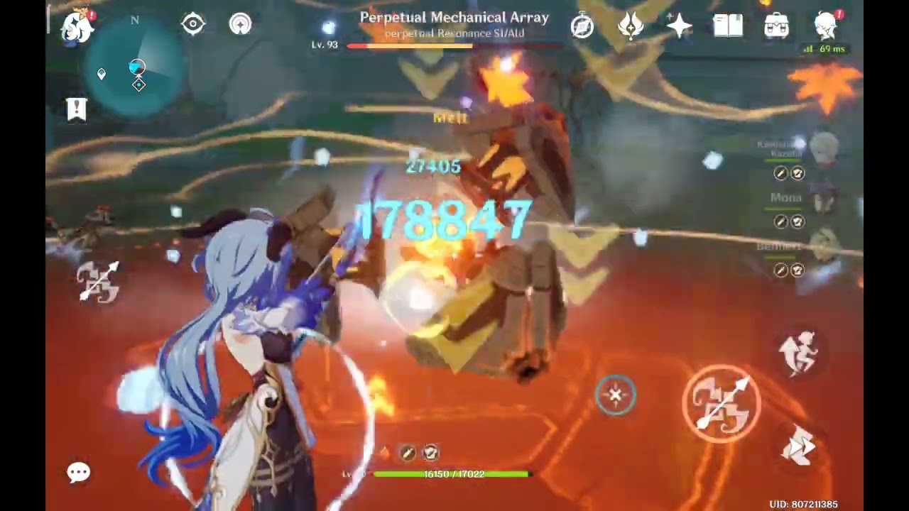 Ganyu Damage Test (Help idk rotation)