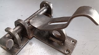 Chốt cửa tự chế đơn giản hiệu quả #7. Simple and effective homemade door latch #7.