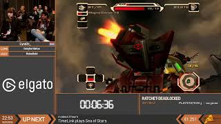 Ratchet: Deadlocked | Any% No LC Speedrun by Cynd3r_ | BSG Plus 2026
Stay up to date with all future uploads ► https://bit.ly/3yvHaqa
Watch the full marathon here:
Playlist ► https://www.youtube.com/playlist?list=PL8gXlKL0NkPuDGB6hhUB1q-FN_aSRWjzg
All marathons were streamed and recorded here:
BSG Twitch link ► https://www.twitch.tv/bsgmarathon
For future events and other info, visit our socials:
Twitter ► https://twitter.com/BSGMarathon
Bluesky ► https://bsky.app/profile/bsgmarathon.com/
Discord ► https://discord.com/invite/MuAafGF
Website ► https://bsgmarathon.com
This speedrun was performed at BSG Plus 2026, which was held between Jan 18 to Jan 24, 2026 in order to raise money for MIND.
Follow the runner(s) here:
Cynd3r_ ► https://twitch.tv/cynd3r_alys
Commentary was supplied by:
tonykordatos
Host ► Kobaltski
Timestamps
00:00 - Introduction
1:05 - Run
1:27:20 - Outro
Hashtags:
#BSGMarathon
#Speedrun
#bsgplus26 Ratchet: Deadlocked | Any% No LC Speedrun by Cynd3r_ | BSG Plus 2026