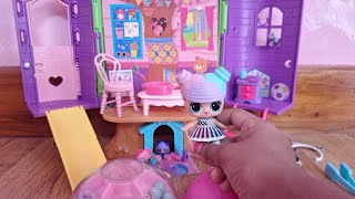 Opening a LOL Doll suprise and hatchmals pets LOL Dreamplay #LOL#PETS 