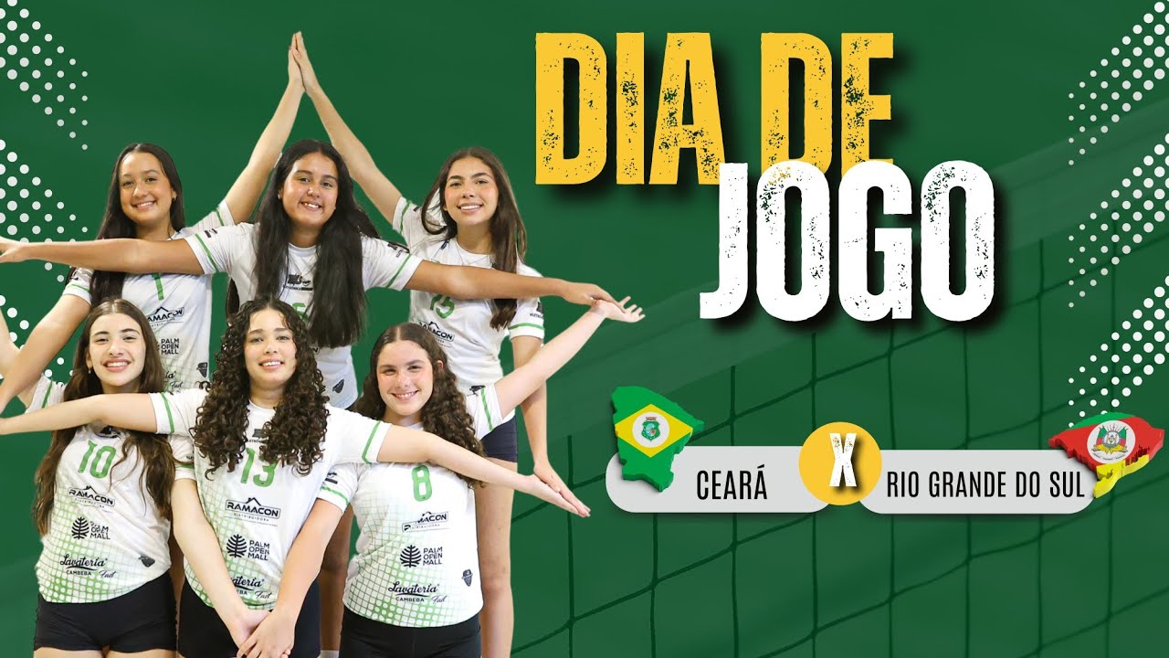 Dia de Jogo entre as Seleções do Ceará e Rio Grande do Sul, pelo CBS Sub 16 2026