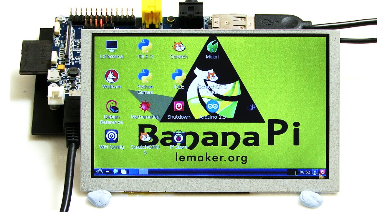 Banana Pi Camera & LCD 