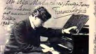 Liszt         Hungarian Rhapsody No 13      Busoni     Rec 1922