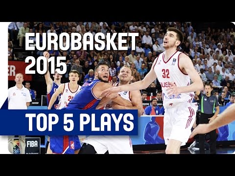 Top 5 Plays - Day 5 - EuroBasket 2015