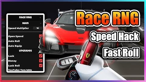 [🏁NEW] Race RNG Script - Fast Roll | Speed Multiplier