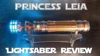 Princess Leia Organa Neopixel Lightsaber Review (Pach Store/Ultimate Works LA9)