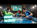 teknik dasar smash forehand bola kosong tenis meja