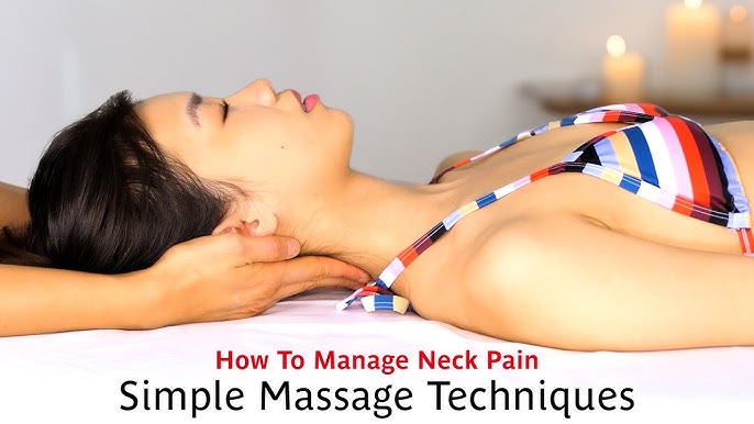 Relaxing NECK and SHOULDER MASSAGE Tutorial 💆 Relax Neck and