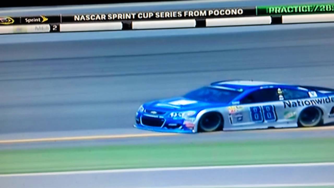 Jeff Gordon Pocono Practice 7/29/16
