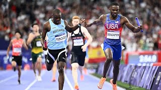 OMG Botswana UPSET Team USA! Men’s 4x400m Final | Tokyo 2025 Breakdown