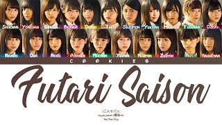 Keyakizaka46 欅坂46 - Futari Saison 二人セゾン Kan/Rom/Eng Color Codeds