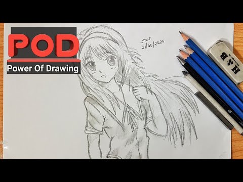 Pen Anime Sketching Art #70: Step-by-Step Tutorial — Steemit