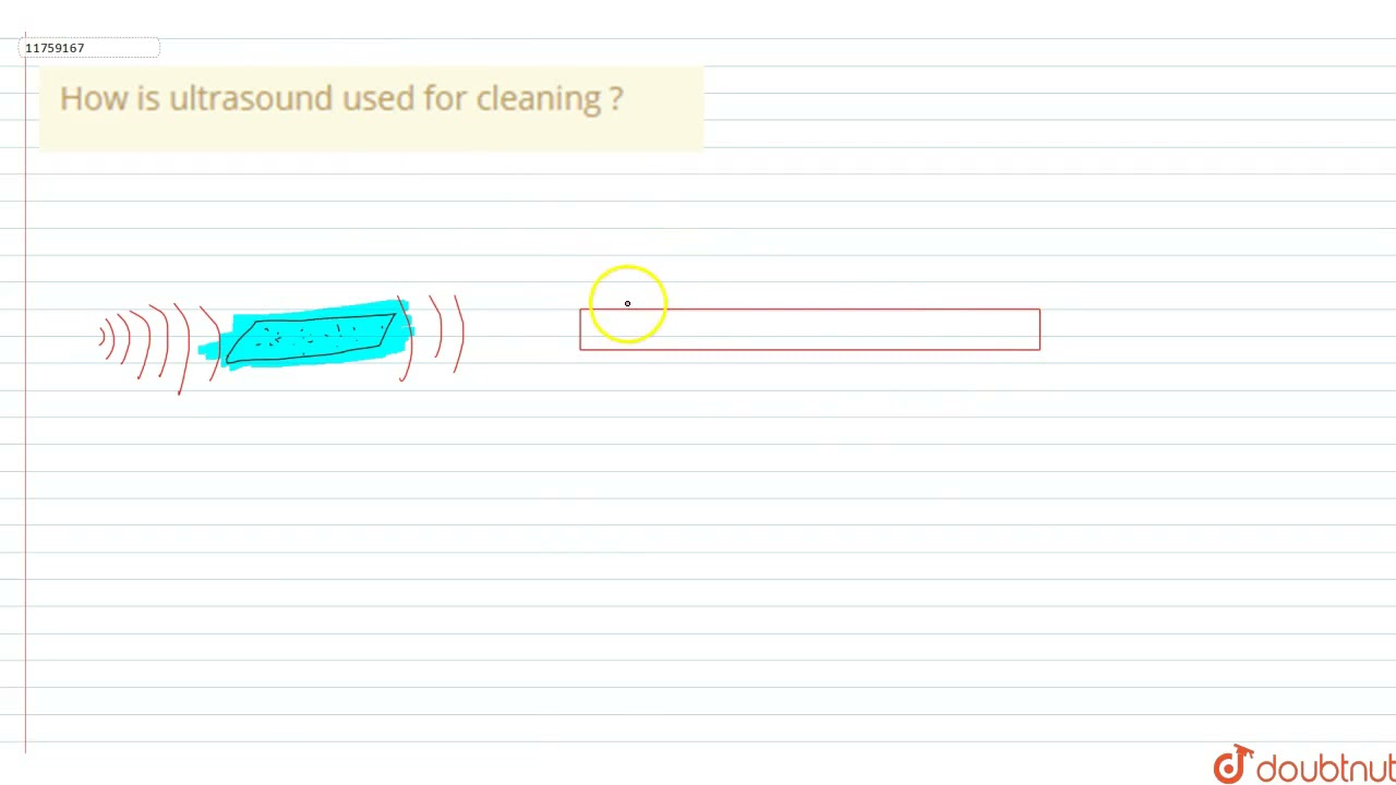 How is ultrasound used for cleaning ? | 9 | SOUND | PHYSICS | PRADEEP | Doubtnut