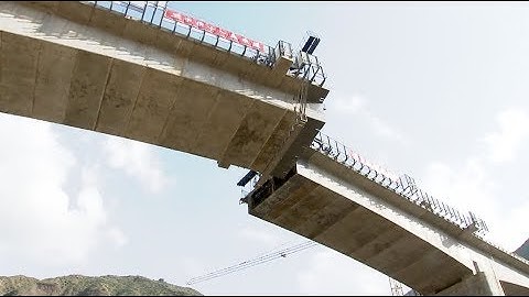 Key Bridge Construction Phase in New High-speed Rail Route Completed in China