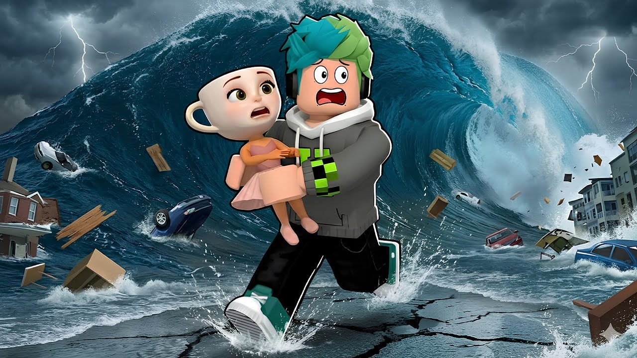 TSUNAMİDEN TÜM BRAİNROTLARI KURTARDIM | ROBLOX ESCAPE TSUNAMI FOR BRAINROTS