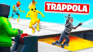 Trollo I Miei Amici Con Una Trappola Segreta Fortnite Deathrun