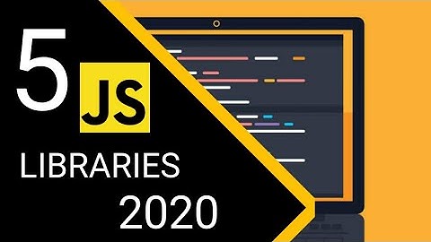 Top 5 JS  Libraries You Should Know in 2020 | hindi