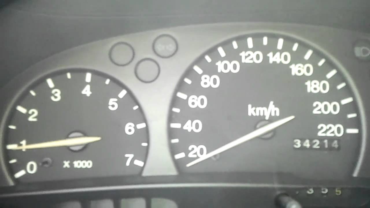 Odcięcie \ Rev limiter Ford Fiesta mk4 1.25 16v zetec 75PS YouTube