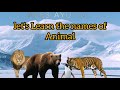 Let&#39;s Learn The Names Of Animals | Animals | The Muffin Man | Singing | Learning