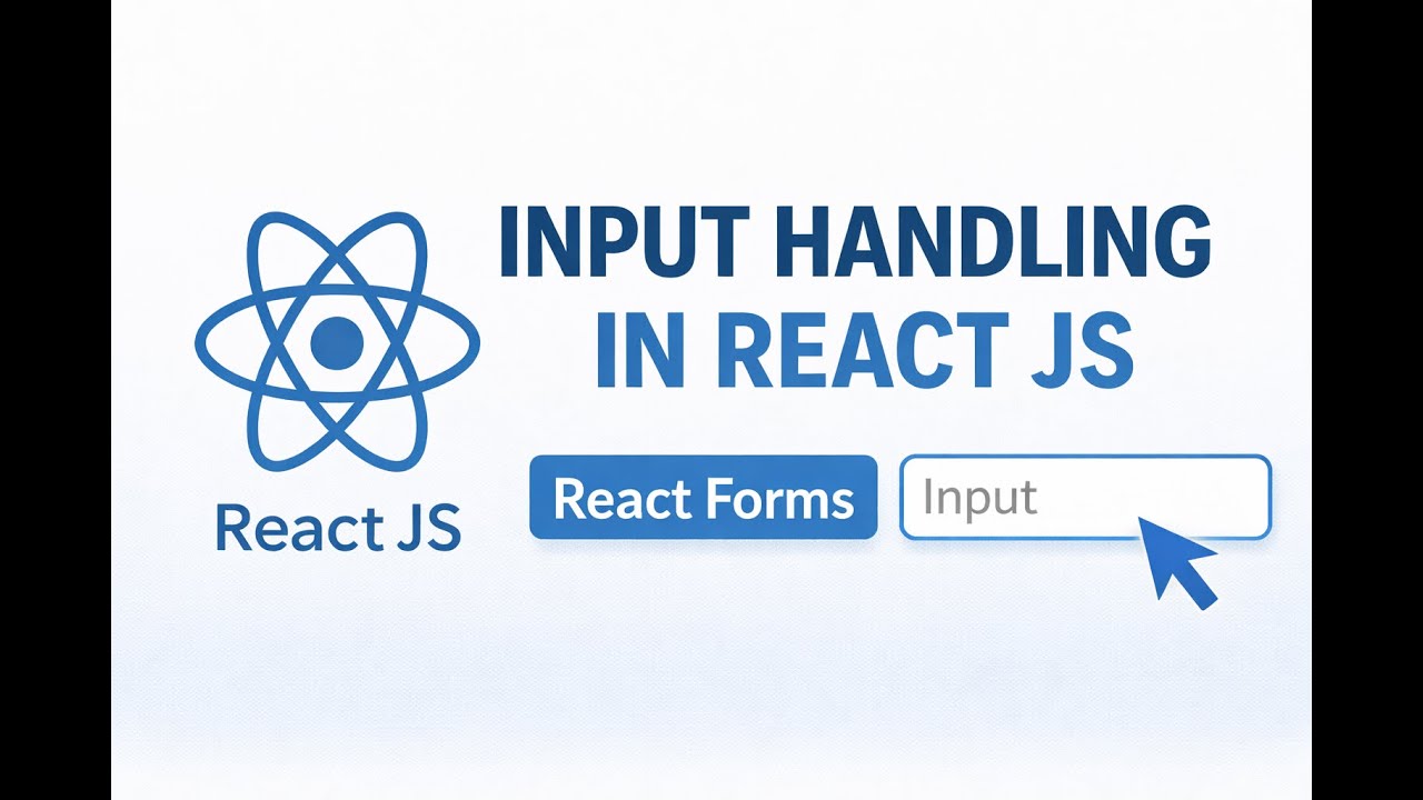 reactjs Lecture 8:Input Handling in React JS 🔥 | React Form Handling Input, onChange & useState Hook
