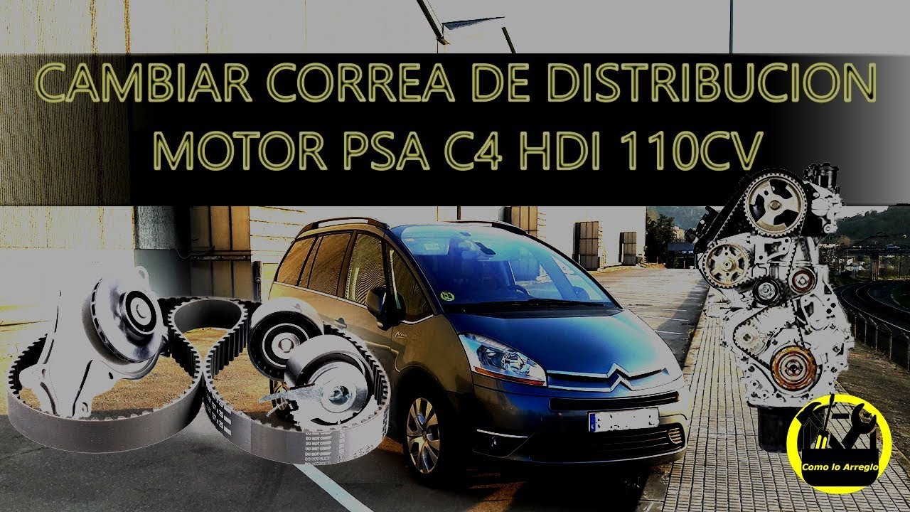 A cuántos kilómetros se cambia la correa de distribución Citroen C4: Guía  de mantenimiento