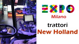 trattori new holland Expo Milano simulatore