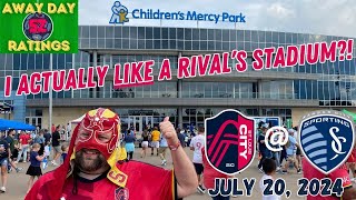 Rival fan reviews Children's Mercy Park! (St. Louis CITY SC @ Sporting KC | Away Day Review)