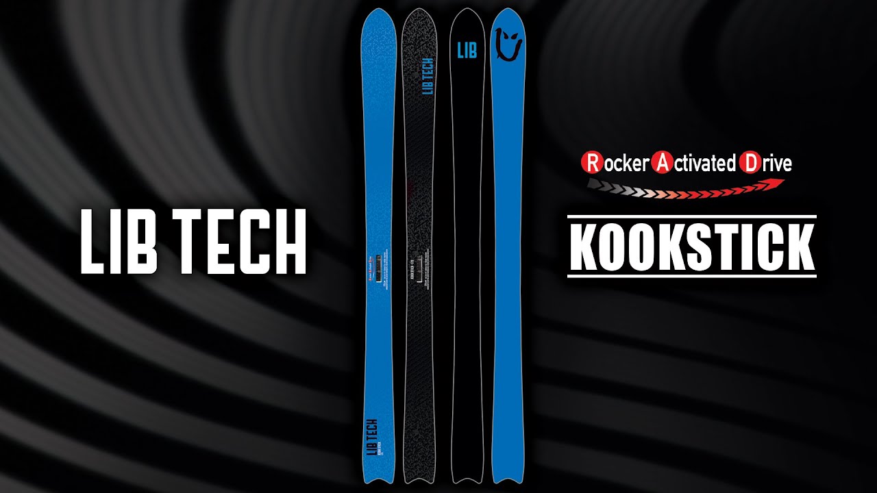 KOOK STICK | 2021-2022 LIB TECH SKIS - YouTube