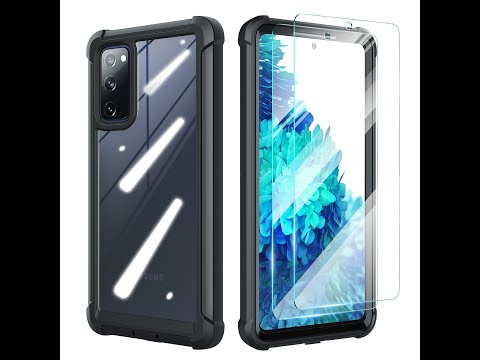 HATOSHI Dual-layered Case with Tempered Glass Screen Protector Installation