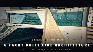 THIS IS IT: A Yacht Built Like Architecture | myGreekCharter