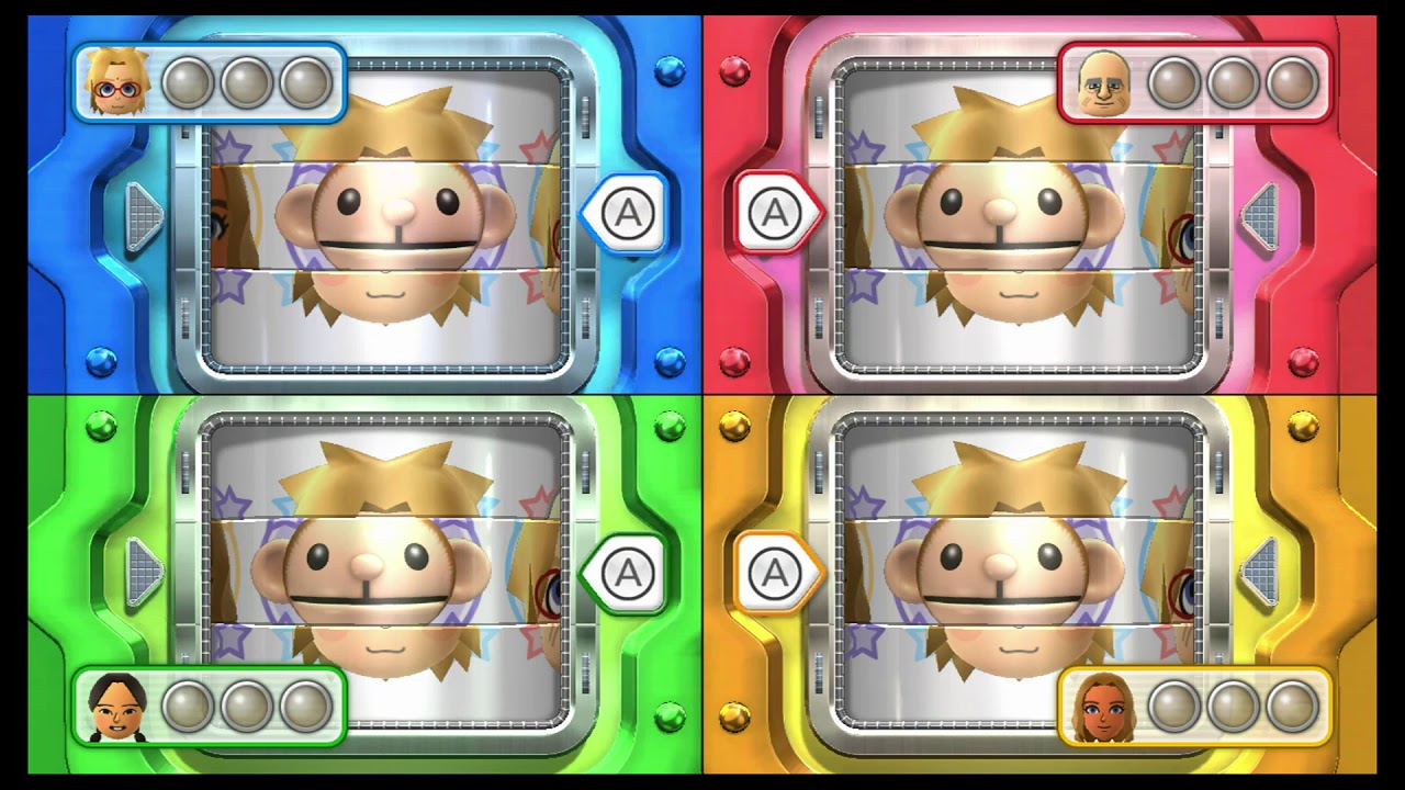 Wii Party U - Mii Fashion Plaza: Marucho vs. Joao, Xiao-Tong, and Alice