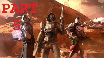 Destiny Gameplay Walkthrough Part 5 - The Last Array (Mission 5) (PS4)