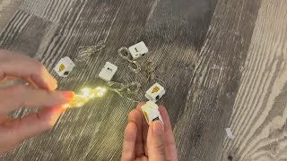 20 Pack Fairy Lights Battery Operated, 3.3ft 20 LED Mini String Lights Twinkle Lights Copper Wire
