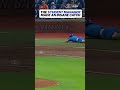 He laid out for that one 🤣