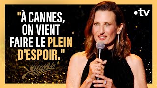 Camille Cottin ouvre avec brio le Festival de Cannes 2024 ! 🎬