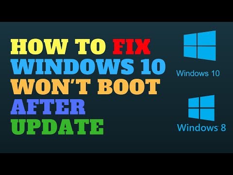 How to Fix Windows 10 Won't Boot After Update