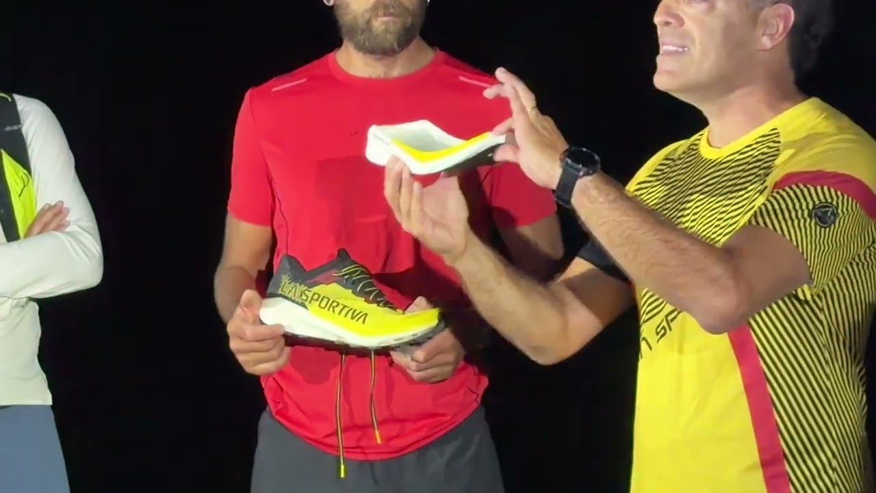 Anton  Krupika and Tobias of La Sportiva Present the 2027 Talento Pro from the trails of Chamonix! 