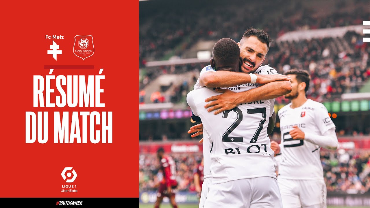 ⚽ Saison 21/22 - J10 | FC Metz / Stade Rennais F.C. - Le résumé (0-3)