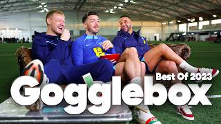 HILARIOUS Grealish, Ramsdale \& Walker Look Back The Best Moments Of 2023 | Gogglebox | England