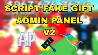 Showcasing a V2 Fake Gift Admin Panel Script
