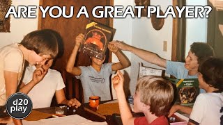 How to be a Great DnD Player